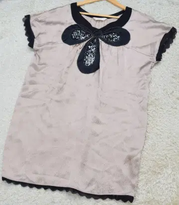 11년 TSUMORI CHISATO 츠모리치사토 실크 원피스 리본