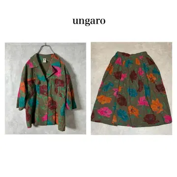ungaro 웅가로 꽃무늬 스커트 셋업 R107 N477