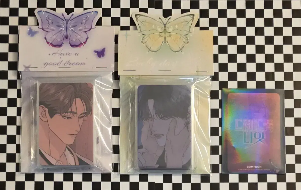 [Bomtoon] Dreadful Night Photocard Full Set. (Random 1 pc Included)