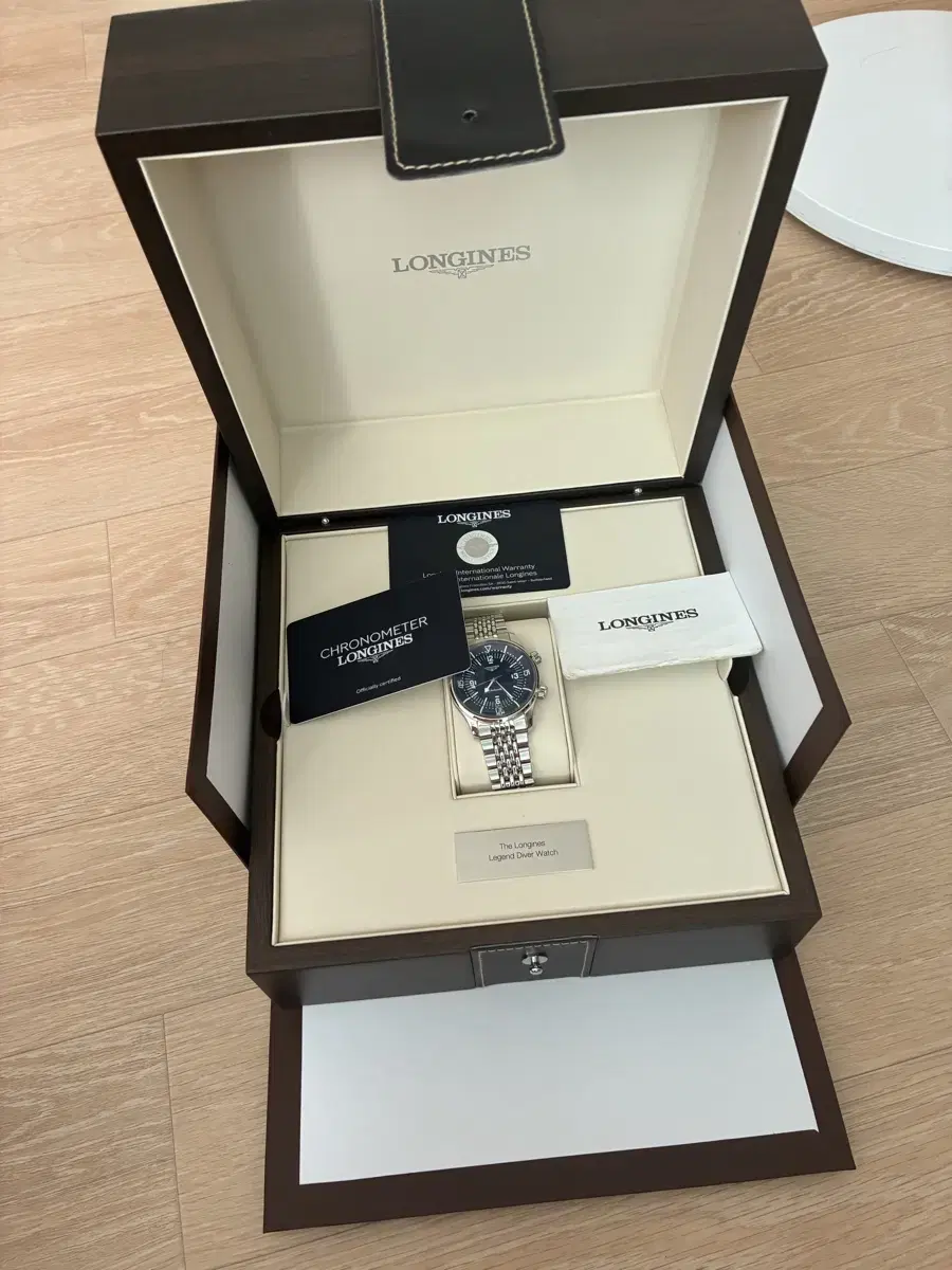 Longines Legend Diver 39 Blue Dial