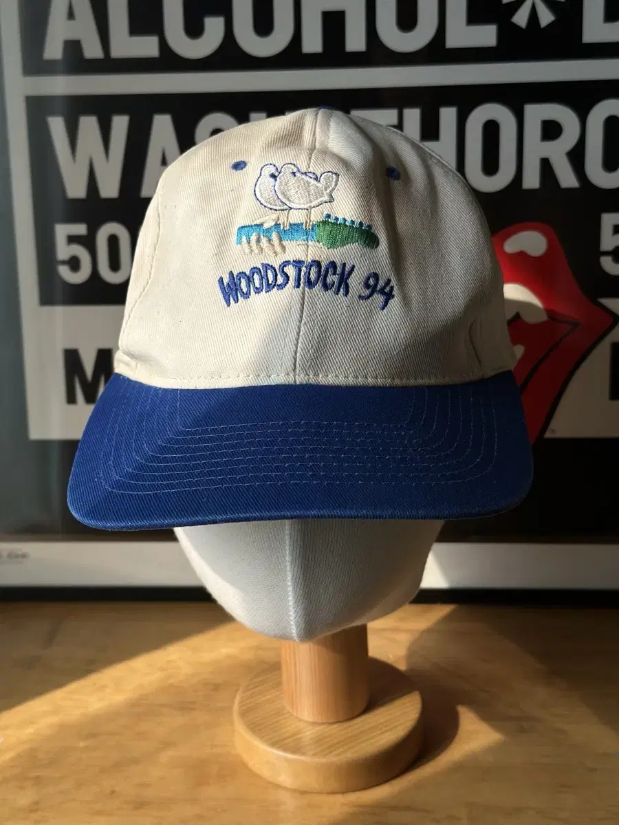 90s Woodstock 빈티지 우드스탁 모자