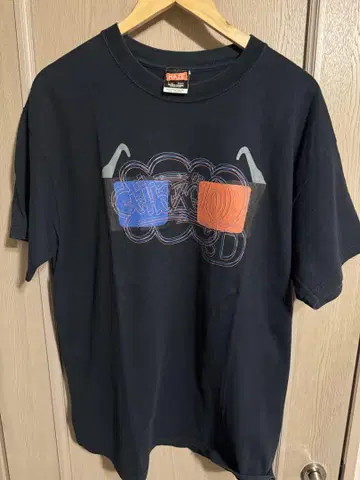 HAZE 90s 로고 티셔츠 다크 네이비 L 상당 USA제?