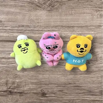빤쮸토끼 친구 봉제 인형 3종