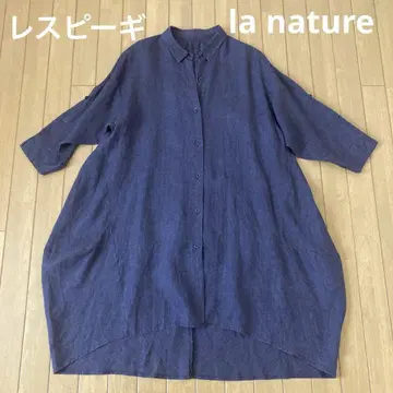 la nature 린넨 변형 원피스