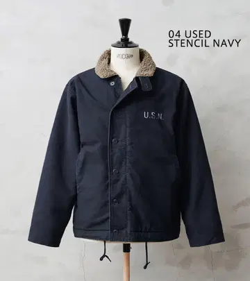 WAIPER.inc U.S.NAVY N-1 덱 자켓 미사용 새상품