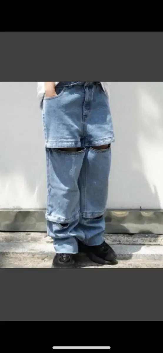 Zipper Denim Pants Wheein Worn Unisex Laucohouse Local Mansion