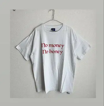 BOTT NO MONEY NO HUNEY T XL 화이트