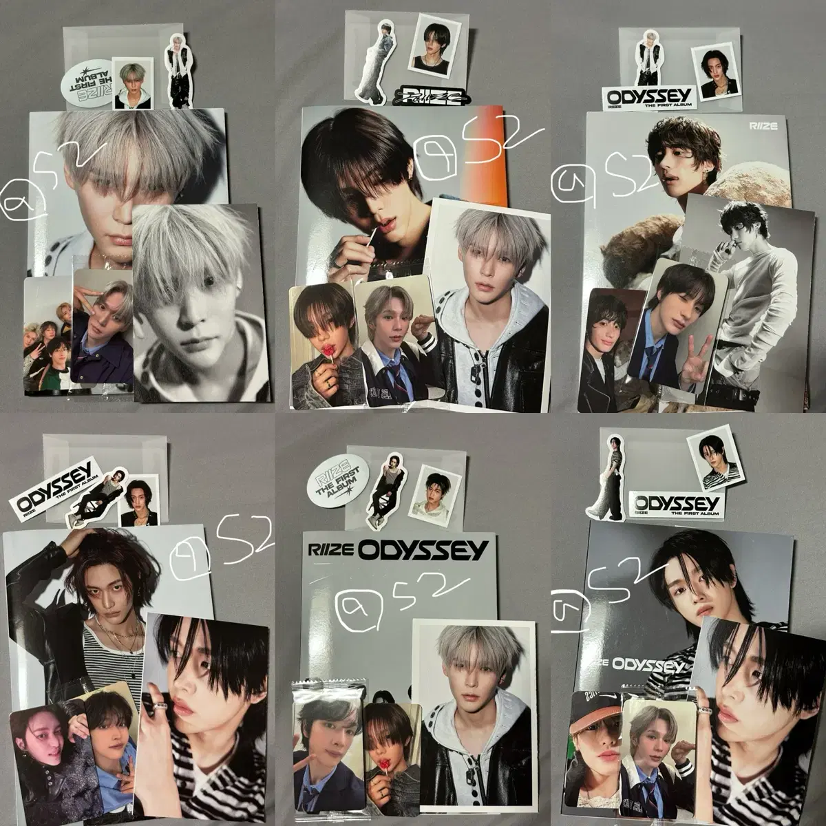 RIIZE | 라이즈 Riize Odyssey photobook album poca ID photo ktown4u