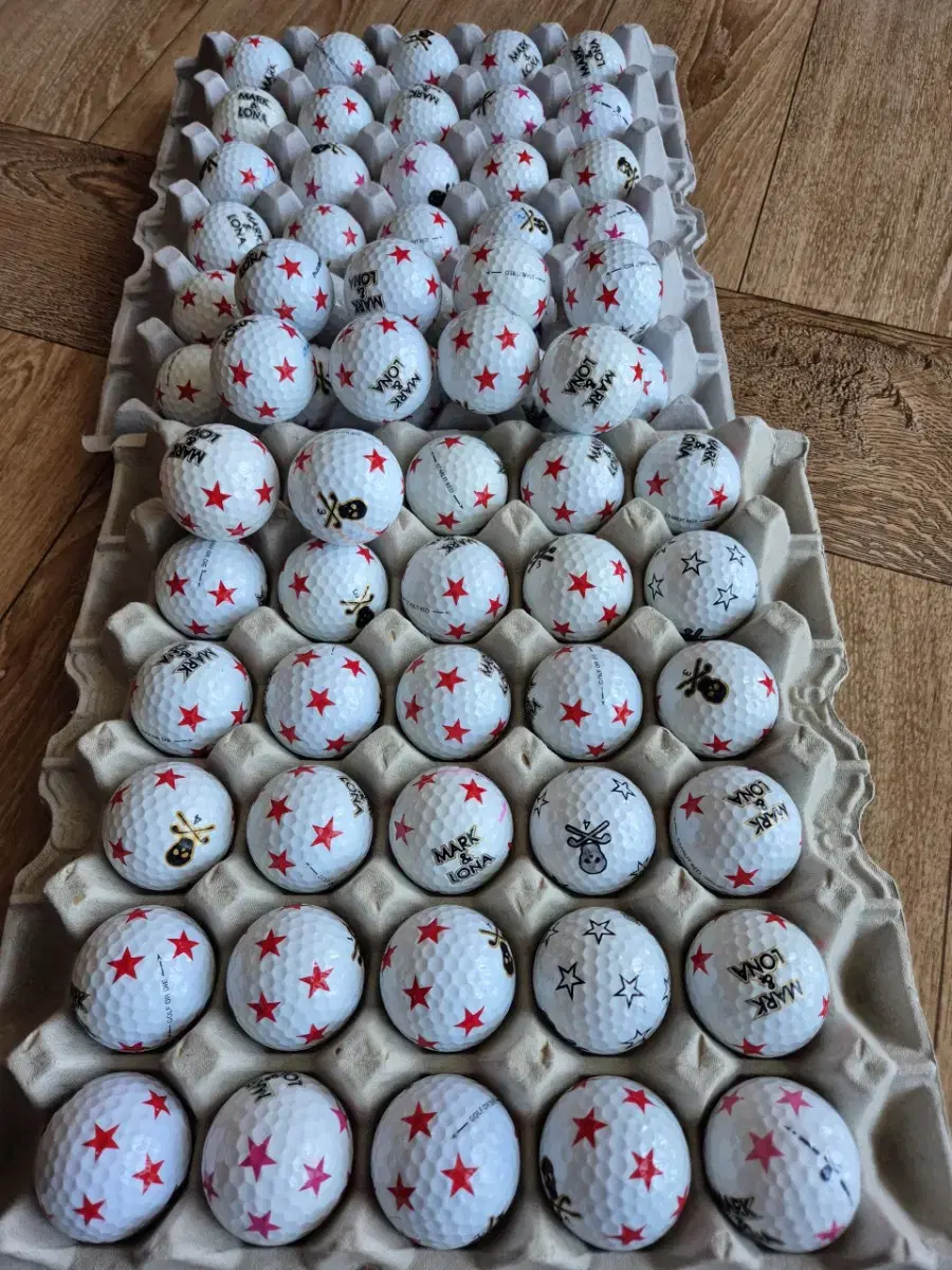 Mark & Lona Golf Balls, 70 Lost Balls