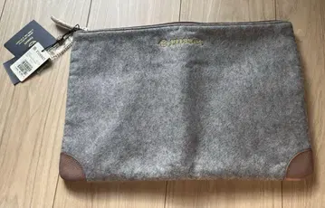 russet 러셋 그레이 파우치 클러치백