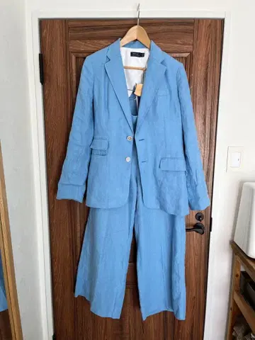 린넨 라이트 블루 셋업 폴로 랄프로렌