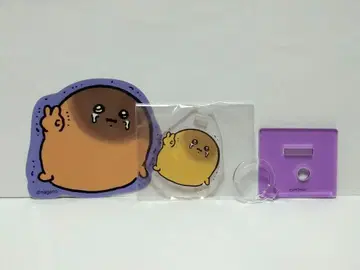 모구라 고로케 아크릴 펜 스탠드 & 스티커 컬렉션 세트 치즈
