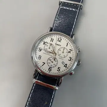 TIMEX 가죽 벨트 손목시계