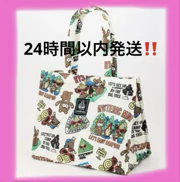 HYSTERIC MINI 히스테릭 미니 스퀘어 백 호시즈카사 부록