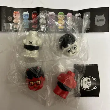 블랙 펄즈 mini HAPY 소프트 비닐 피규어 2개