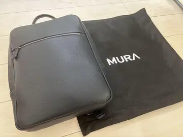 MURA 비즈니스 백팩 천연 가죽 네이비 82987s