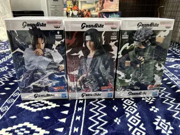NARUTO Grandista 피규어 3종 세트 + 센슈 기둥 피규어
