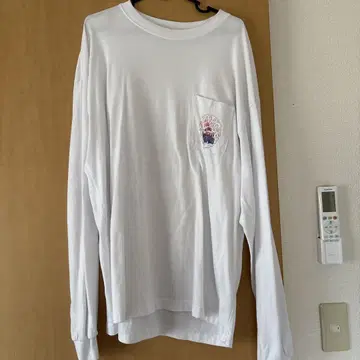 XLARGE 화이트 롱 슬리브 셔츠 XL