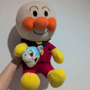 호빵맨과 바이킹맨 봉제 인형 세트