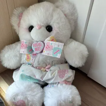 핸드메이드 작가님 봉제 인형 곰