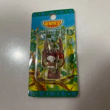 헬로키티 여름 한정판 사슴벌레 키티 헤이세이 레트로 지퍼 마스코트