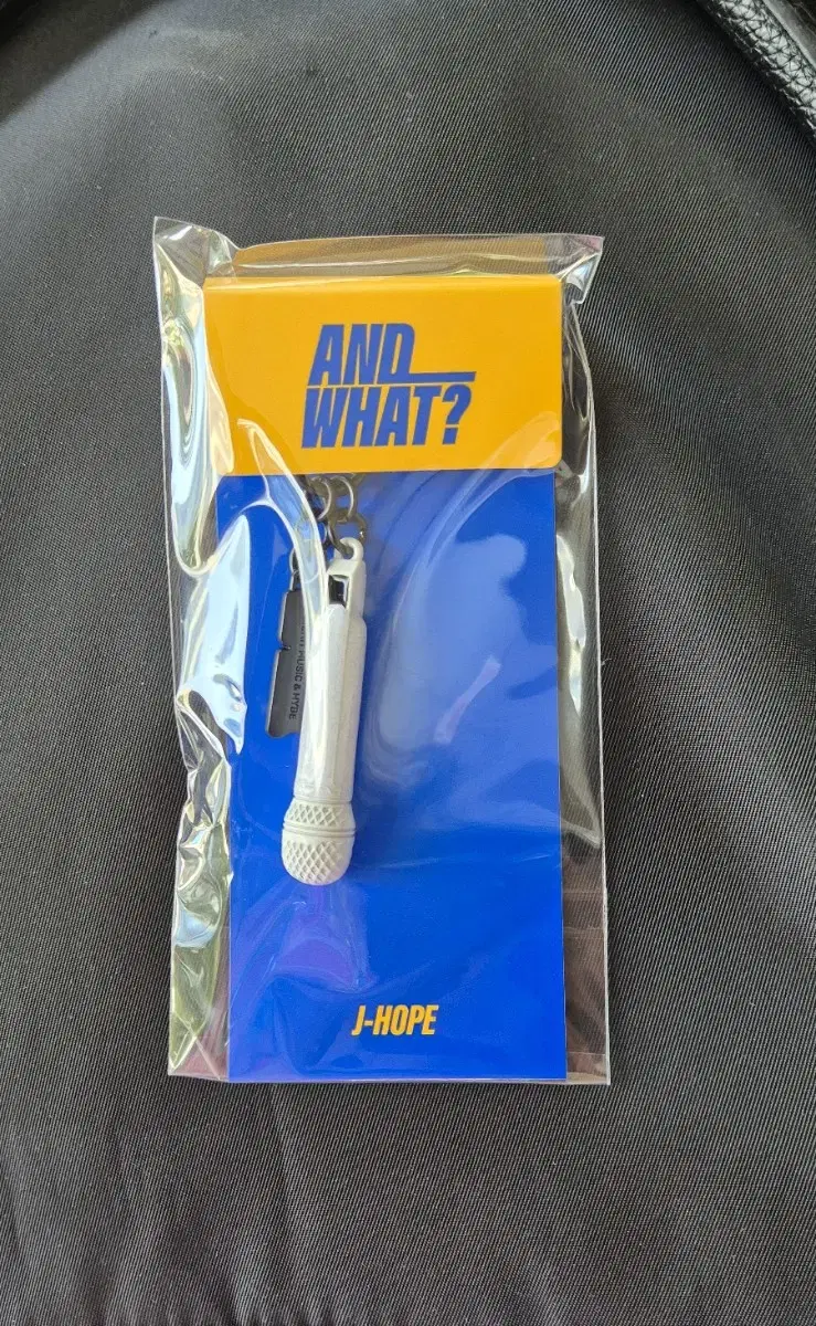 Bangtan J-Hope Exhibition Microphone Keyring