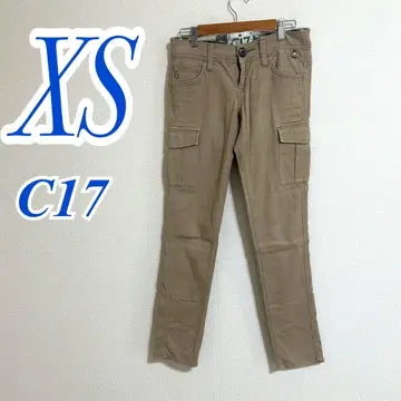 C-SEVENTEEN 스키니 데님 XS 베이지 캐주얼 코디 남성용