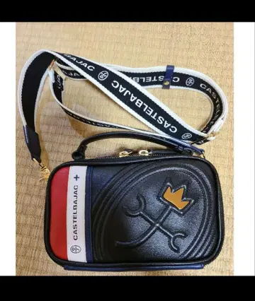 까스텔바작 숄더백 블랙/레드