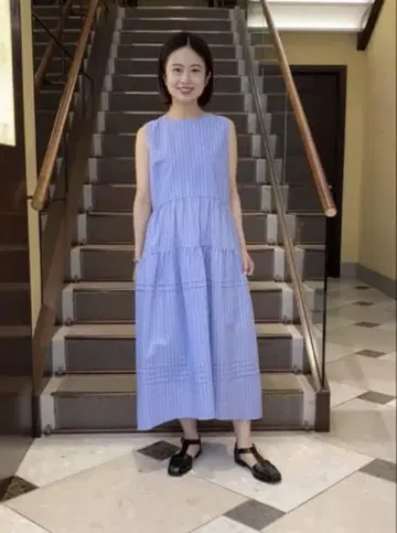데미룩스 빔즈 립 티어드 원피스
