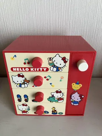 HELLO KITTY 헬로키티 서랍식 수납 소품함