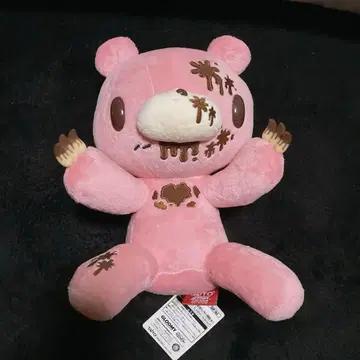 그루미 핑크 곰 봉제 인형