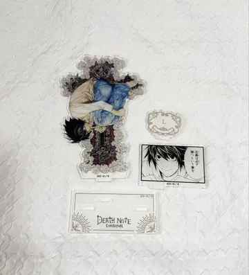 DEATHNOTE 데스노트 원화전 데스노트전 아크릴 디오라마 L