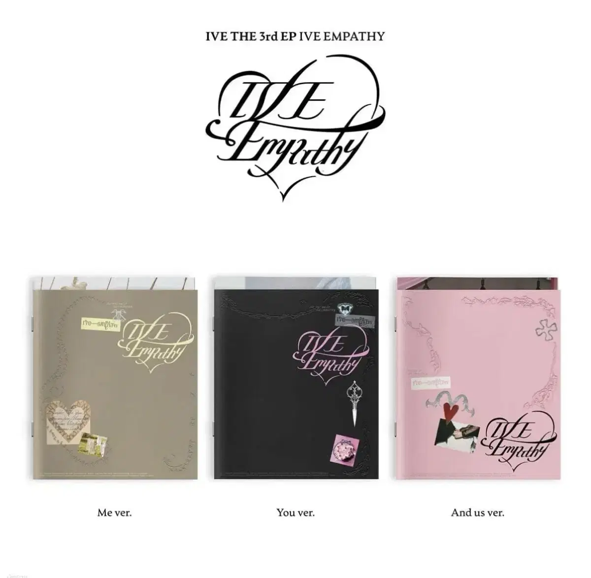 In-hand) Ive sealed album EMPATHY set wts