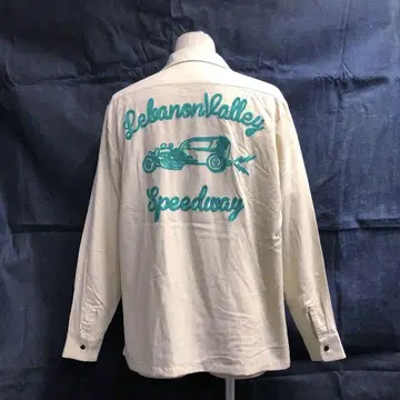 HOUSTON 휴스턴 볼링 셔츠 볼링 긴팔 자수 XXL