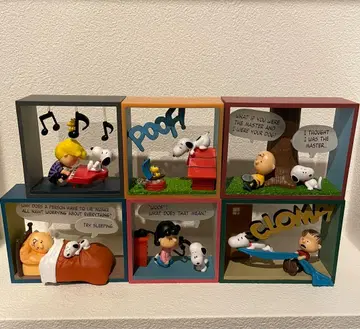 SNOOPY Comic Cube Collection 6종 세트