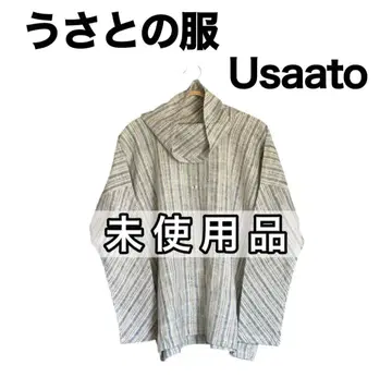 미사용품 우사토의 의류 Usaato 풀오버 무사사비 사이즈 4
