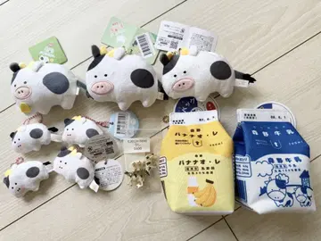 소 홀스타인 봉제 인형 에코백 귀찌 피규어