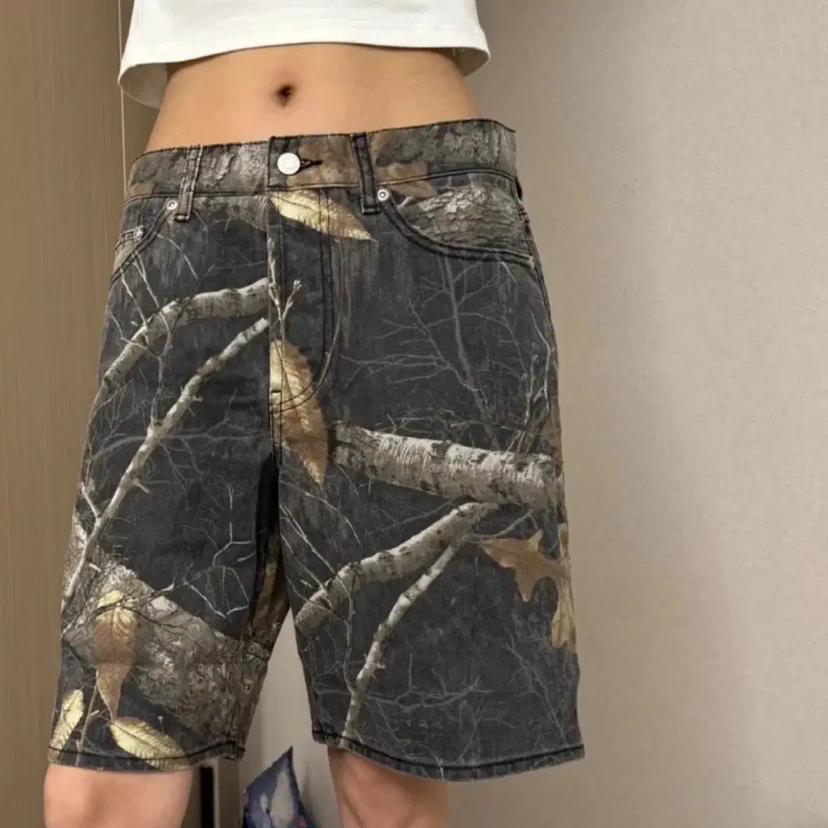 S-XL/International) Stussy Real Tree Edge Big Ol' Shorts