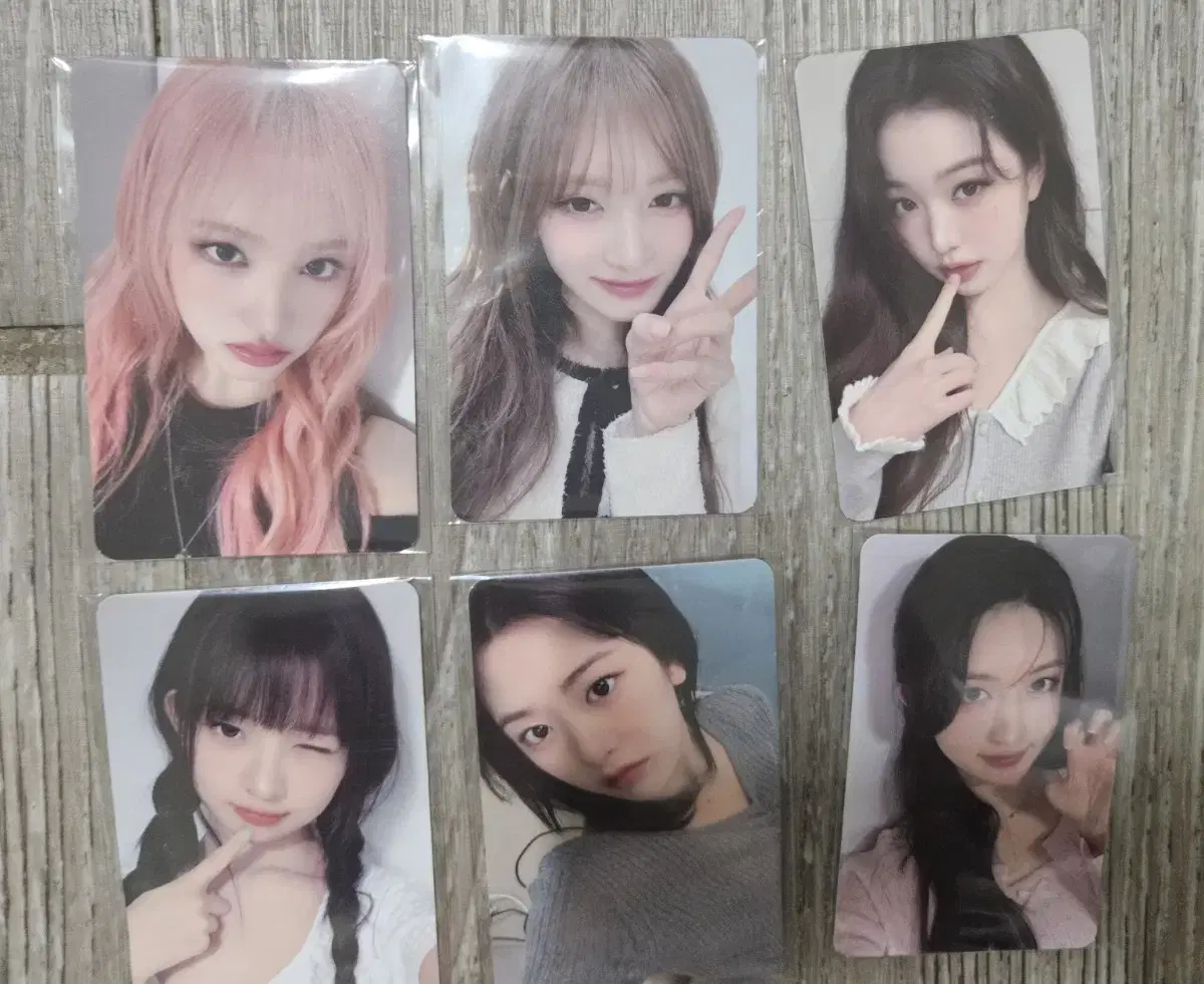 아이브 미니브 포카 6장 일괄