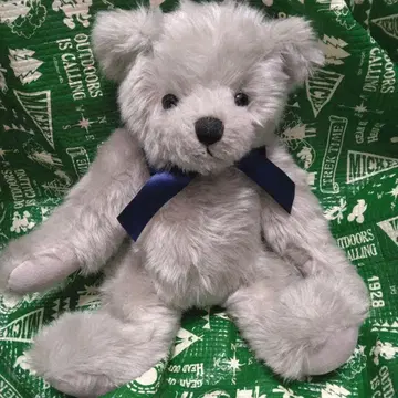 모노콤사 곰 봉제 인형 테디베어 그레이 곰