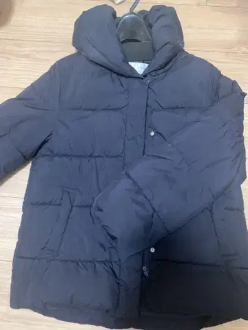 GLACIER 네이비 다운 자켓 L 사이즈