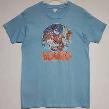 70년대 고양이 1976년 제작 빈티지 ROACH 티셔츠