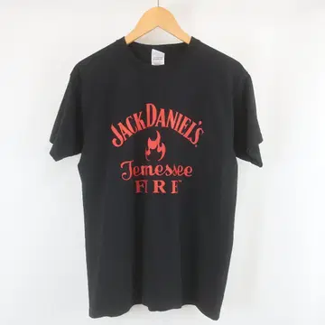 새상품급 JACK DANIELS Tennessee FIRE 프린트 티셔츠