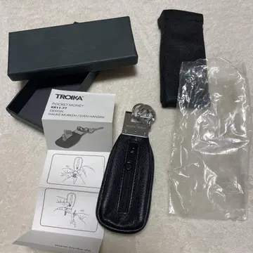 TROIKA POCKET MONEY 블랙 키케이스