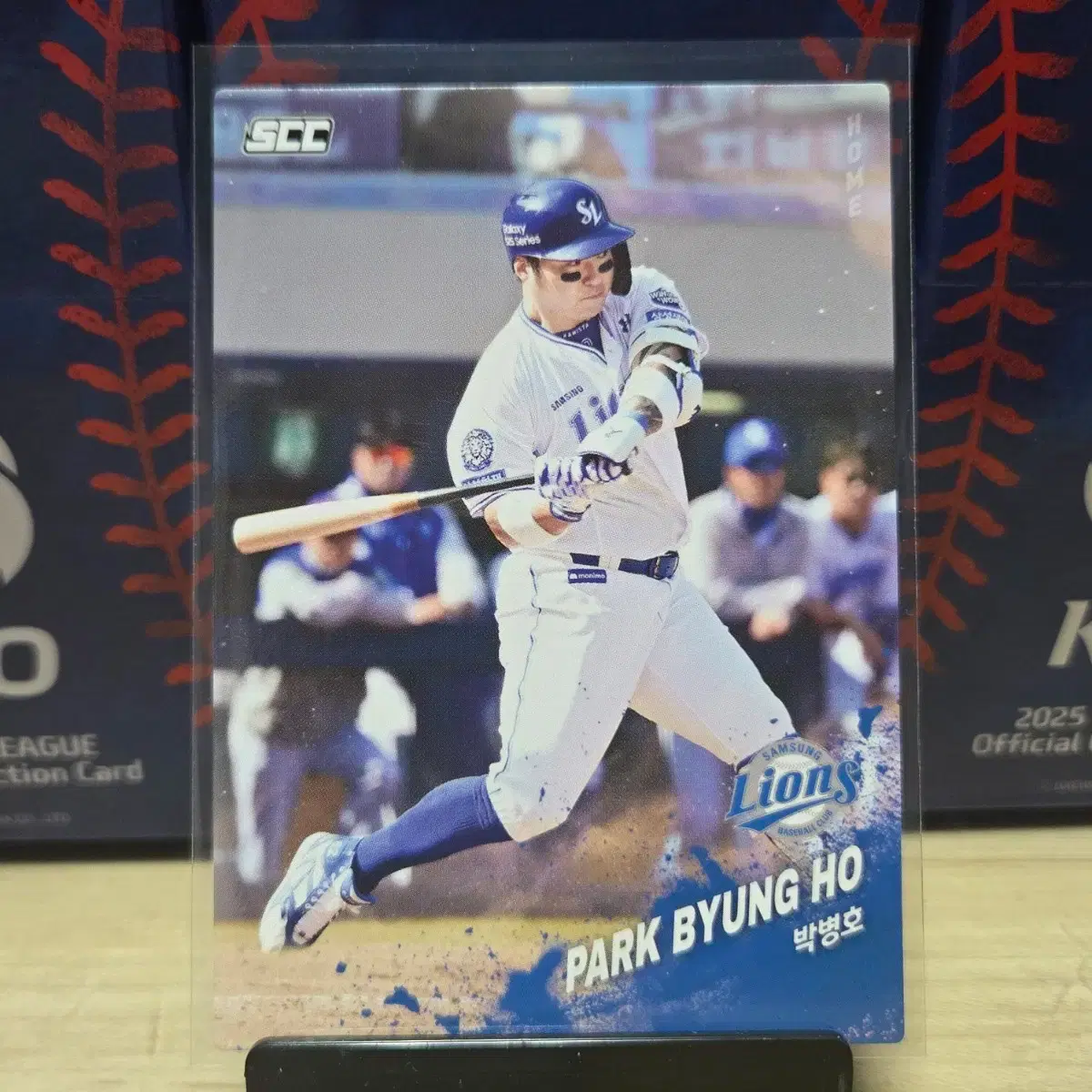 2025 scc kbo 오피셜 삼성 박병호 home 판매합니다.