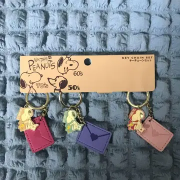 USJ 스누피 키체인 세트 PEANUTS SNOOPY
