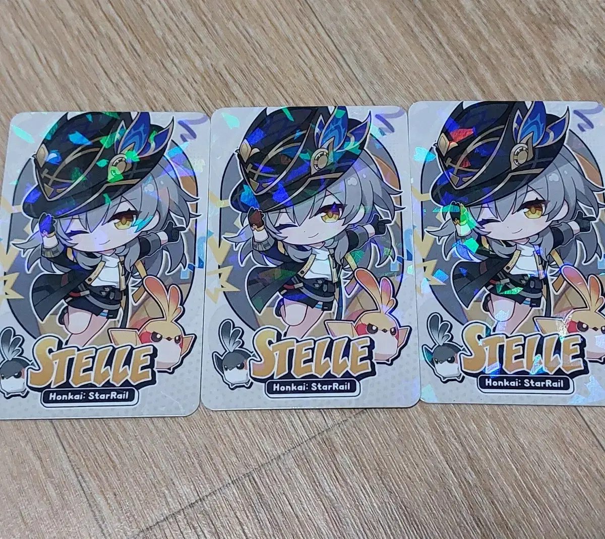 Honkai Impact 3rd Star Rail HoYoLand Trailblazer Photocard Caelus Photocard Stelle