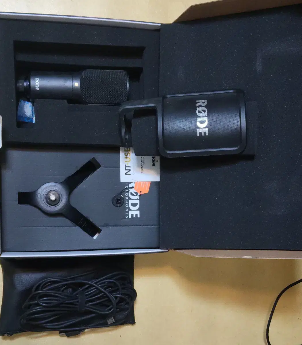 rode nt usb 마이크 (쇽마운트 미포함)