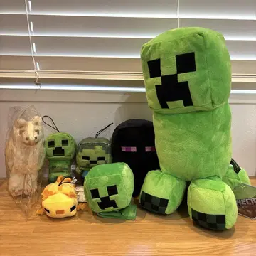 마인 크래프트 Minecraft 봉제 인형 마스코트 묶음 판매 최저가