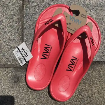 VIVA! 비바 아일랜드 플립플랍 27cm 핑크 토마토